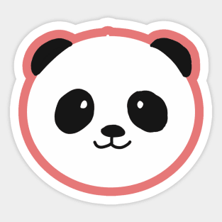 Cute panda Sticker